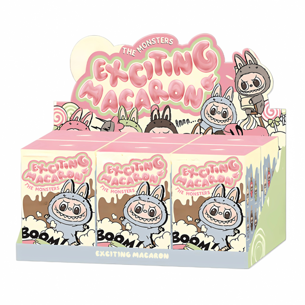 The Monsters - Exciting Macaron Vinyl Face (Single Box)